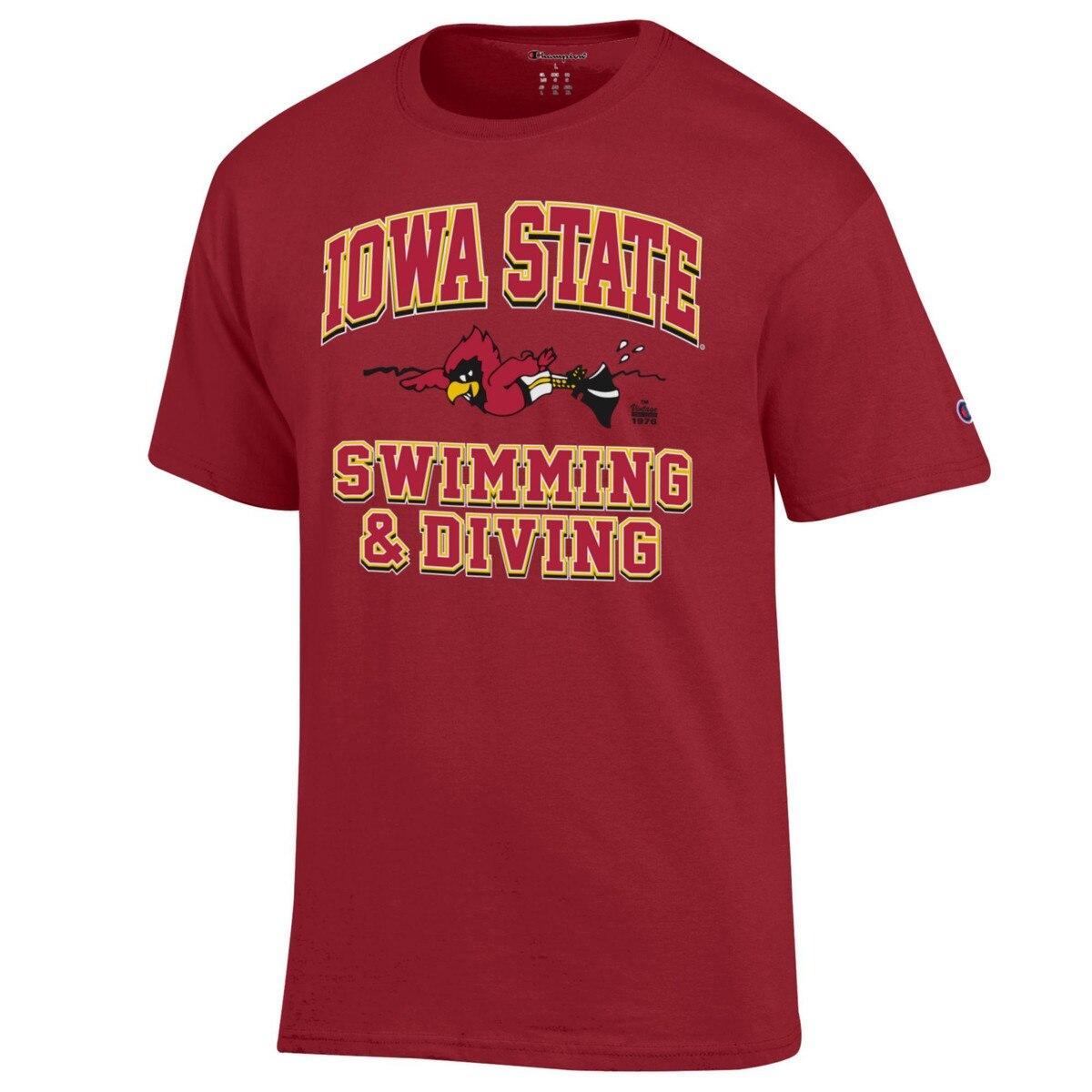 Champion® Iowa State Swimming & Diving Cy Cardinal T-Shirt